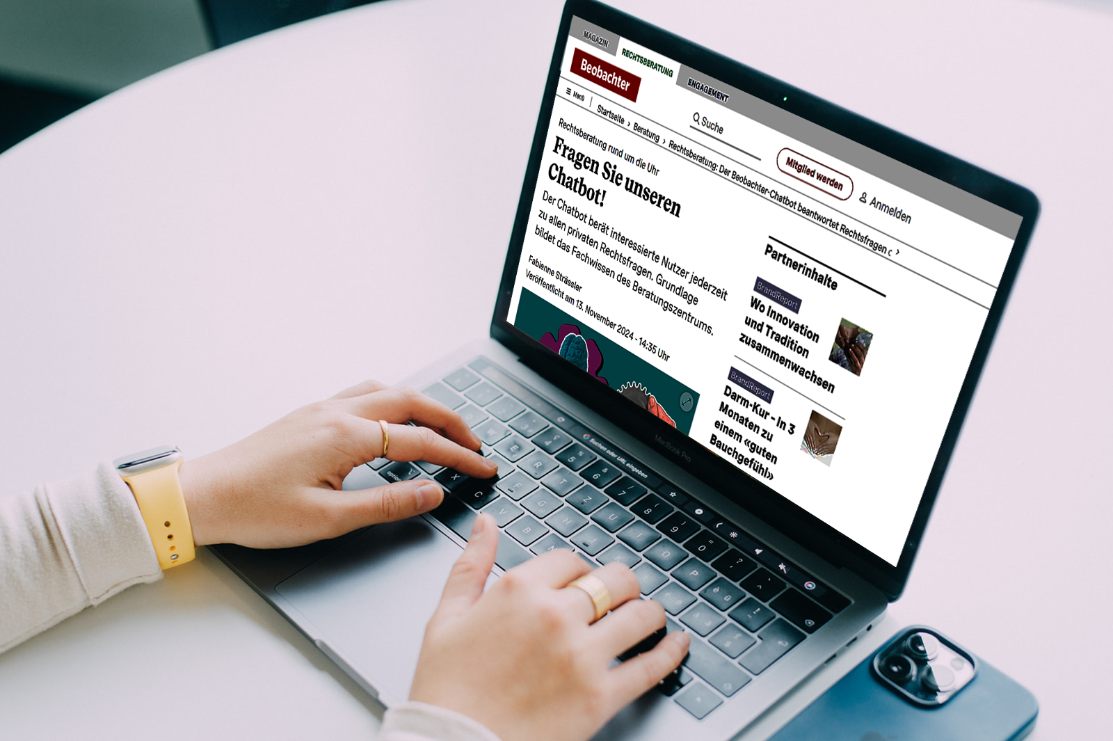 MockUp dunkle Variante